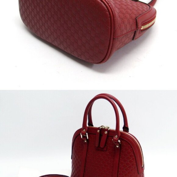 GUCCI Red Shoulder Bag - Picture 4 of 11